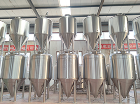 每天產量1至5噸小型精釀啤酒廠釀造設備